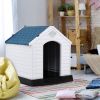 Waterproof Ventilated Plastic Puppy Dog House - S/M
