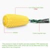 Zigzag Rubber Chew Ball for Dog & Cat Teeth Cleaning
