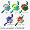 Foldable Dog Soccer Ball - Interactive Molar Chew Toy
