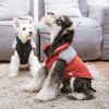 Touchdog Furrost-Bite Fleece Jacket - Red, Green, Black