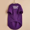 Breathable Cotton Letter Print Dog & Cat T-Shirt