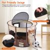 Foldable Oxford Dog Playpen Tent with Carry Bag