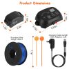 Underground Dog Fence with 100-Level IPX7 Collar, 656 Ft