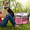 8-Panel Waterproof Fabric Pet Playpen for Dogs & Cats