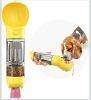 4-in-1 Dog Travel Water Bottle with Food & Bag Storage