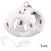 AIITLE Plush Winter Dog Harness & Leash Set - Reflective