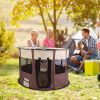 Foldable Oxford Dog Playpen Tent with Carry Bag