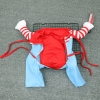 Festive Dog Costume Set - Santa Hat & Pumpkin Cape