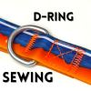 Waterproof TPU Dog Collar & Leash Set - Blue-Orange Fade