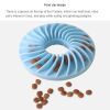 TPR Bite-Resistant Dog Frisbee Chew Toy - Floats