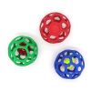 Jingle Bell Hollow Rubber Dog Ball - Bite-Resistant