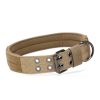 Heavy Duty Wide Dog Collar with D-Ring - 5 Adjust Points