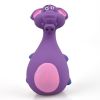 Squeaky Latex Cartoon Animal Dog Toy - 4 Colors