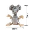 Bite-Resistant Plush Squeaky Dog Chew Toy - 7 Designs