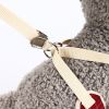 ALL4U Breathable Mesh Dog Harness & Leash with Bow Tie