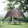 ALL4U Elevated Dog Bed Tent with Sun Canopy