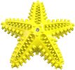 ALL4U Starfish Squeaky Rubber Dog Chew Toy