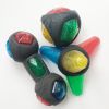 ALL4U Glow in the Dark Squeaky Rubber Dog Chew Ball