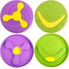ALL4U Rubber Dog Flying Disc - 3-in-1 Training Toy