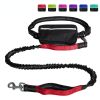 Hands-Free Bungee Dog Leash with Zipper Pouch