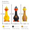 Latex Standing Chicken Squeaky Dog Toy - Large