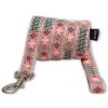 Touchdog Carpentry Patterned Collar & Leash Set