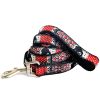 Touchdog Owl-Eyed Embroidered Collar & Leash Set