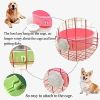 Removable Stainless Steel Hanging Crate Bowl Set - 32 oz