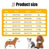 Hooded Plush Christmas Dog Winter Coat for Small Breeds