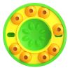 Non-Slip Roulette Dog Puzzle Slow Feeder Bowl