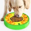 Non-Slip Roulette Dog Puzzle Slow Feeder Bowl