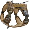 Tactical No-Pull Dog Harness with MOLLE - Small & Medium