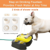 Paw-Activated Outdoor Dog Water Fountain & Sprinkler