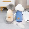 Plush Winter Dog Sweater for Small to Medium Breeds