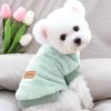 Plush Winter Dog Sweater for Small to Medium Breeds