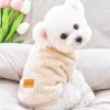 Warm Plush Knit Winter Sweater Vest for Small Dogs & Cats