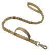 Tactical Bungee K9 Dog Leash with 2 Control Handles