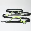 Hands-Free Waist Dog Leash with Dual Handles & Bungee