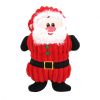 Plush Christmas Squeaky Dog Chew Toy - Santa & Friends