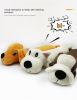 Squeaky Plush Dental Chew Toy - 3 Dog Designs