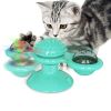 Luminous Spinning Windmill Cat Teaser with Suction Cup