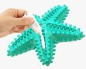 ALL4U Starfish Squeaky Rubber Dog Chew Toy