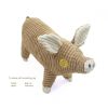 Cartoon Squeaky Plush Mop Toy for Dogs & Cats
