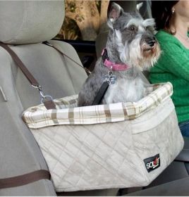 Deluxe Waterproof Dog Booster Car Seat - M, L, XL (Option: Large)