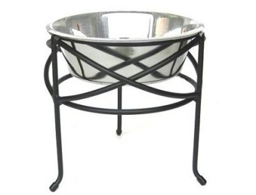 Mesh Elevated Dog Bowl - 24, 32 & 48 oz Sizes (Option: Small)
